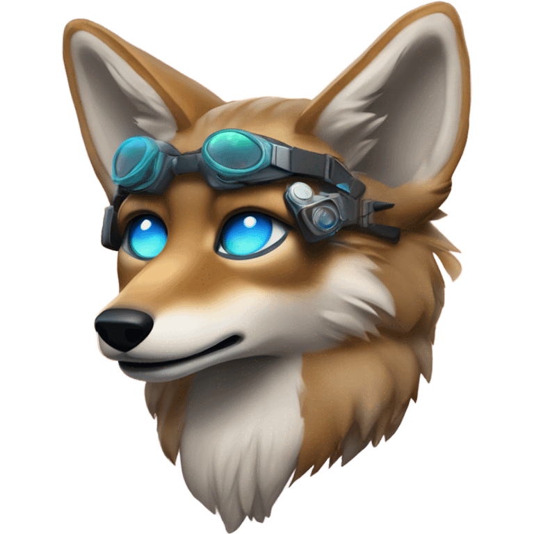 A space coyote emoji