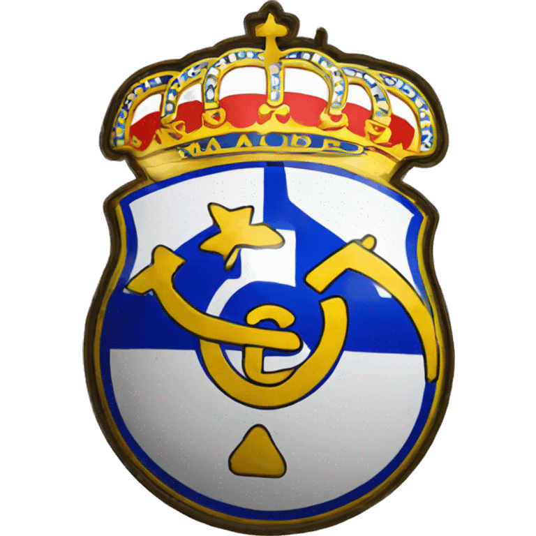 Madrid Futbol Club Logo emoji