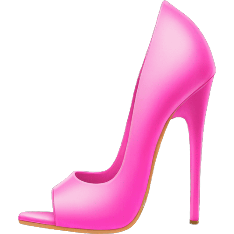 pink strip heel emoji