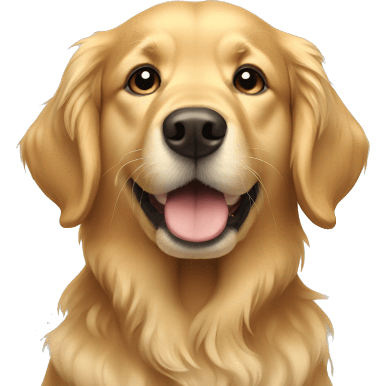 Golden retriever emoji