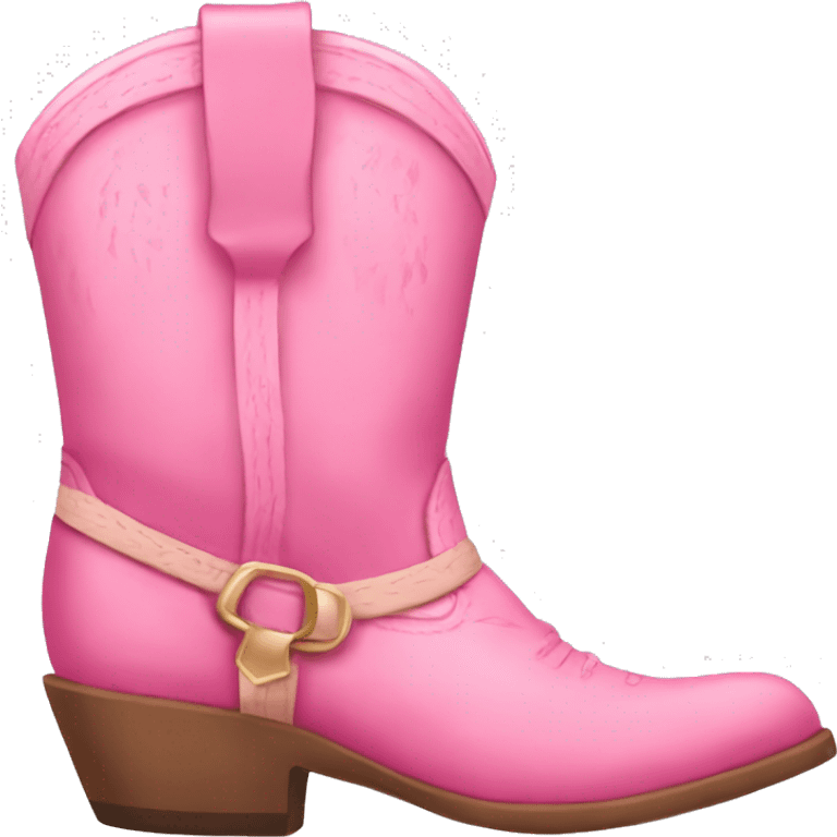 pink cowgirl boots emoji