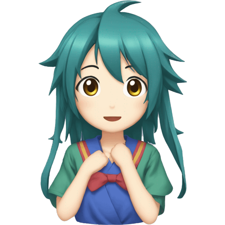 Konata Izumi from Lucky Star emoji