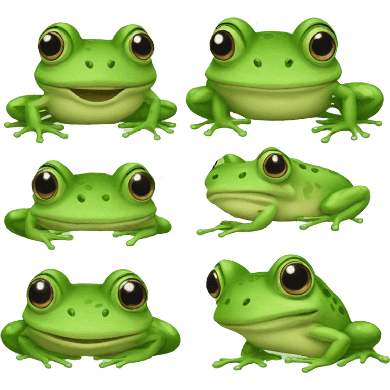 frogs  emoji