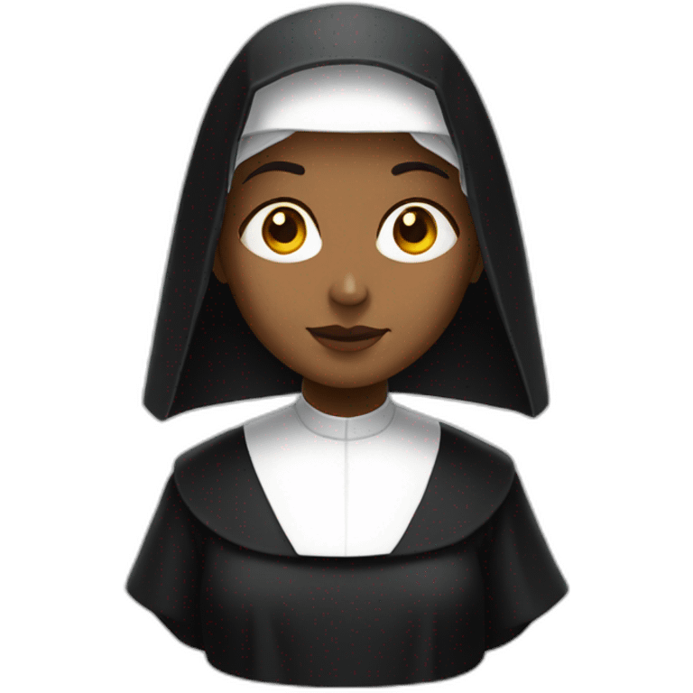 The nun emoji