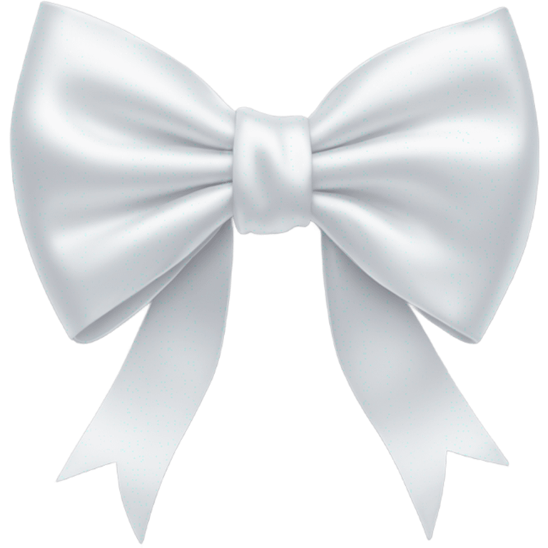 White bow emoji