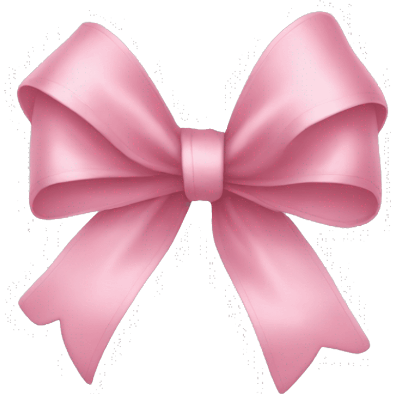 thin pink bow emoji