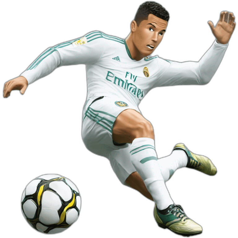 ronaldo bicycle kick emoji