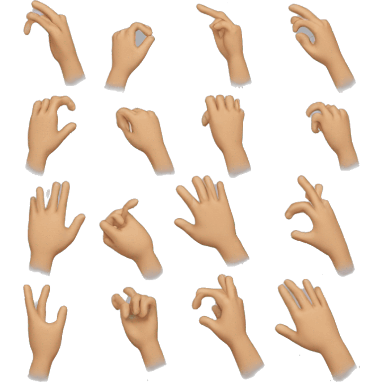 "Open an empty emoji pack with your hand." emoji