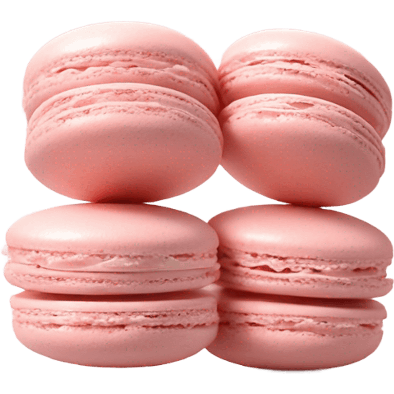 Light pink macarons emoji