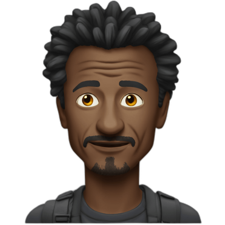 African Sean penn emoji