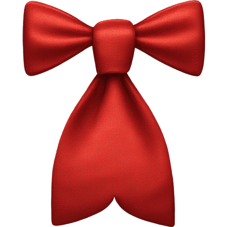 red bow tie emoji