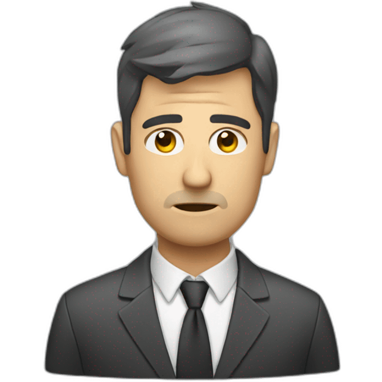 Manager fatigue emoji