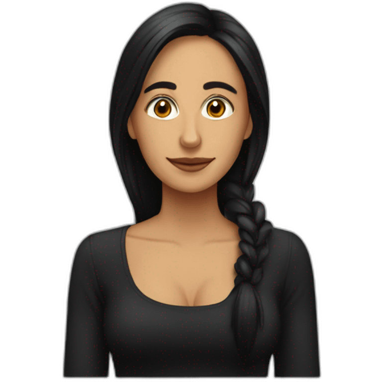 Zemmour avec femme noir emoji