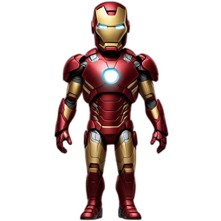 Ironman in Endgame full body emoji