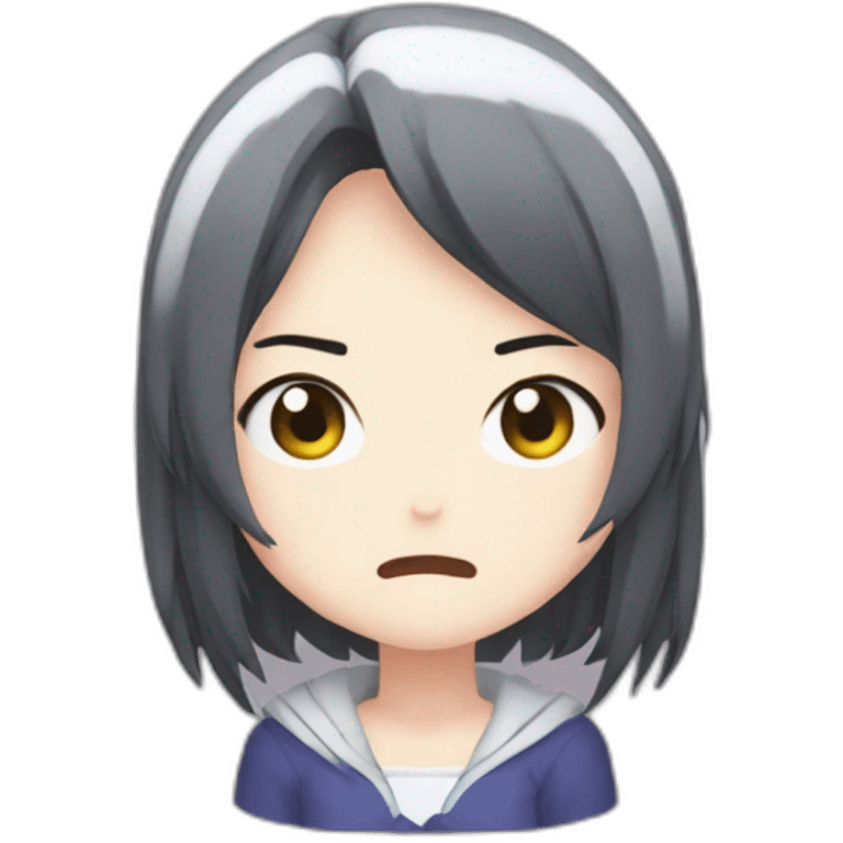 angry Miyamizu Mitsuha emoji