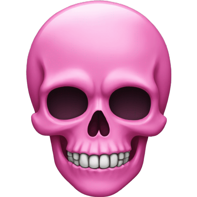 Pink skull  emoji