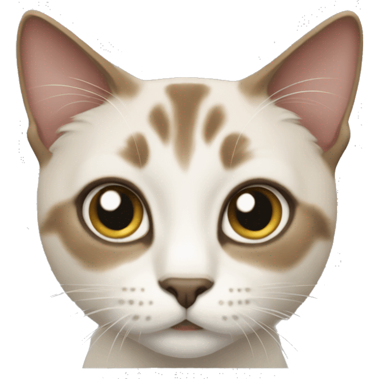 Cat burma run emoji