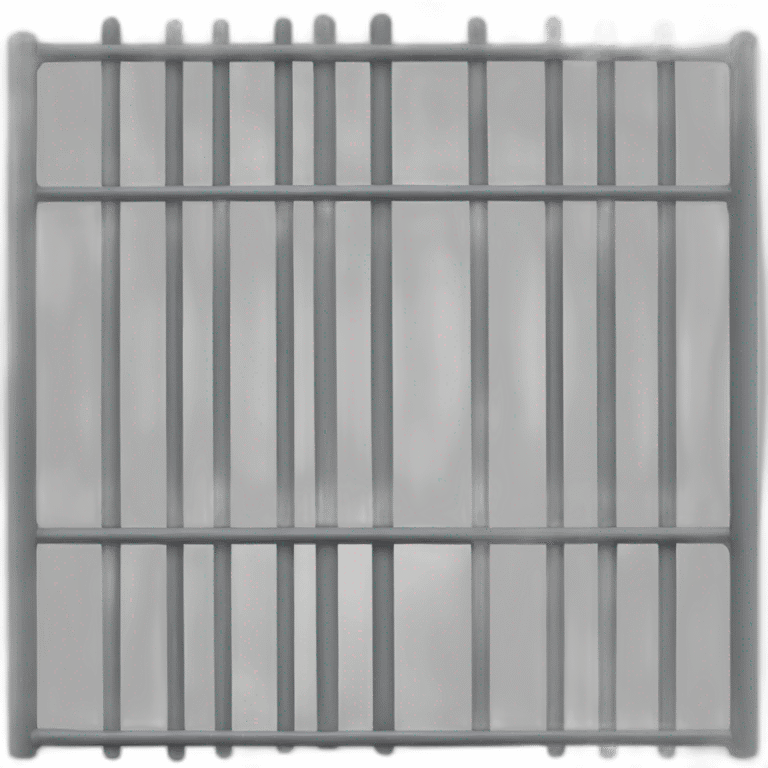 prison bars emoji