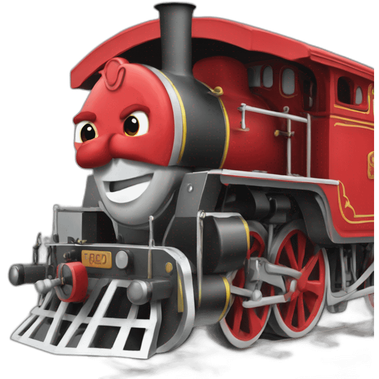 James the splendid red engine emoji