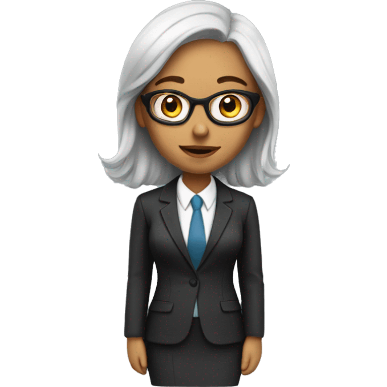 Lawyer girl emoji