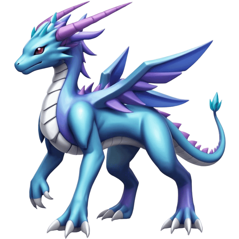  Cool Cute Edgy Shiny Godly Ethereal Digimon-Suicune-Dialga-Reptile full body emoji