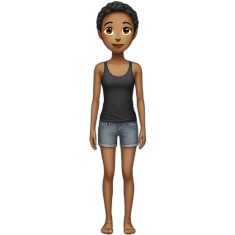 skinny girl emoji