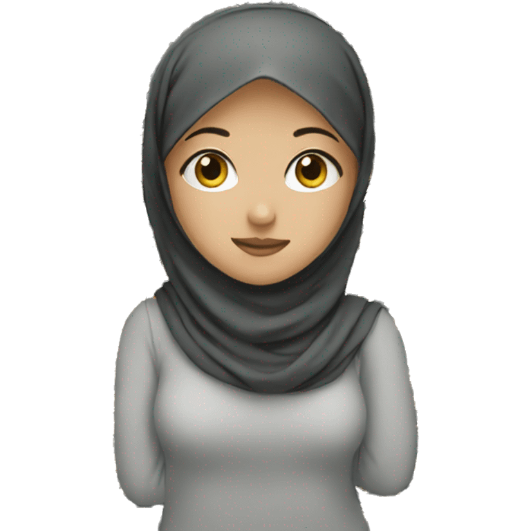 Girl with hijab  emoji