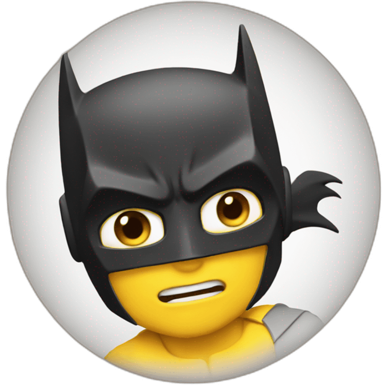 Flash en Batman emoji