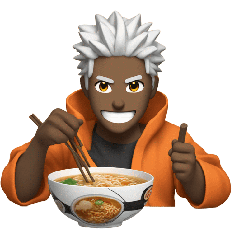 naruto eating ramen emoji