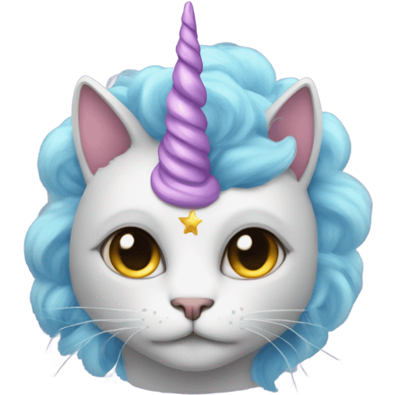 Unicorn cat emoji