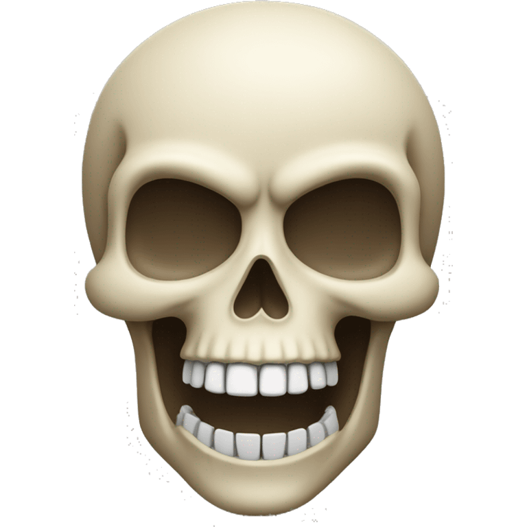 Skull that is having fun in it vacations emoji