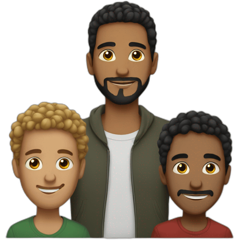 abdel, zach and paulo emoji