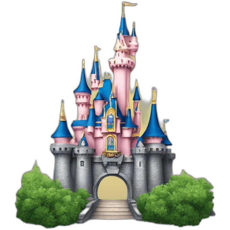 Disneyland paris castle emoji