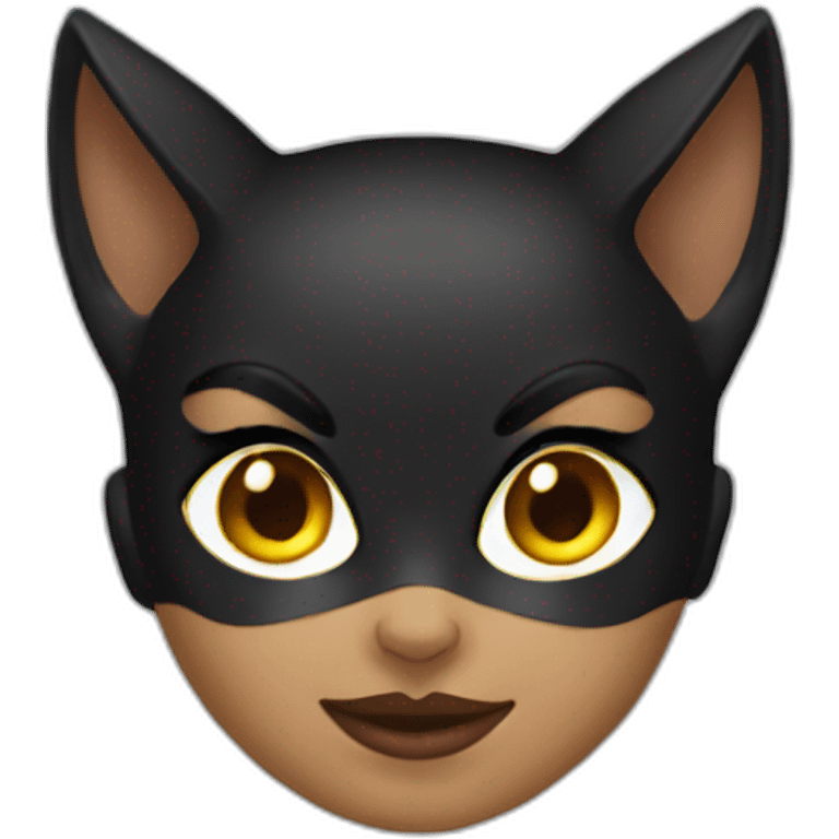 Cat woman emoji