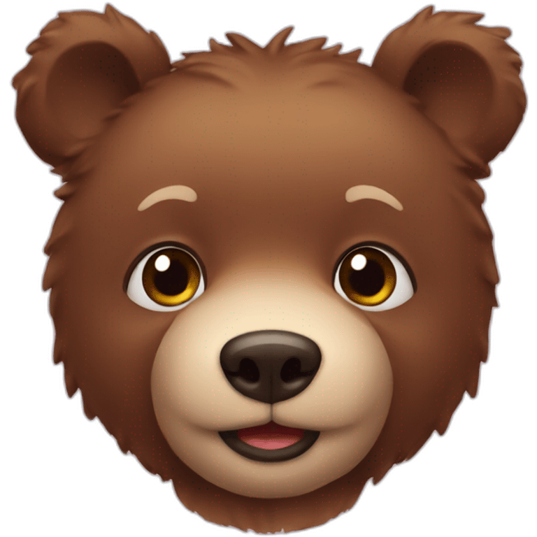 Mini bear emoji