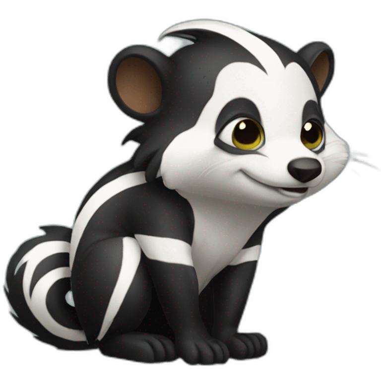 Stink skunk emoji