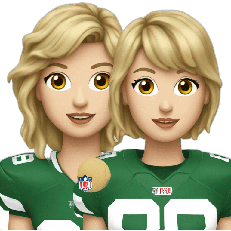 Football + Taylor swift emoji