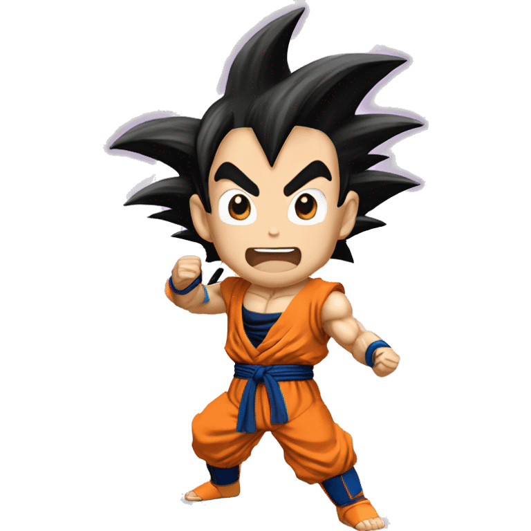 sang goku kamehameha emoji