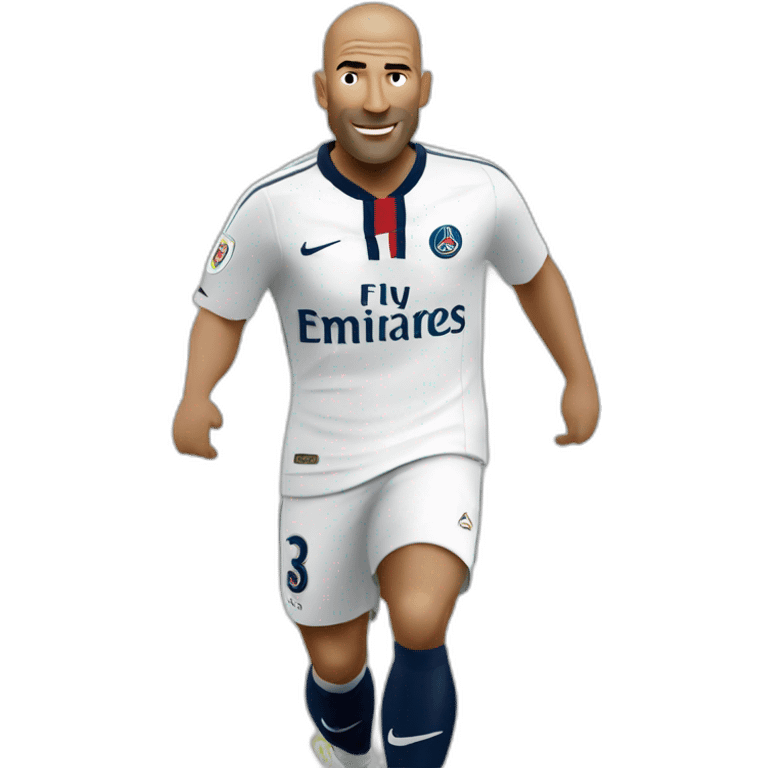 Zidane psg emoji