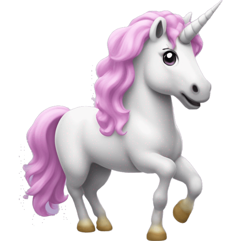 Unicorn farting dust  emoji