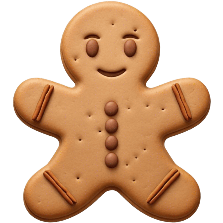 Cinematic Realistic Speculaas Biscuit Emoji, featuring spiced, crisp cookies rendered with lifelike detail and warm, aromatic lighting. emoji