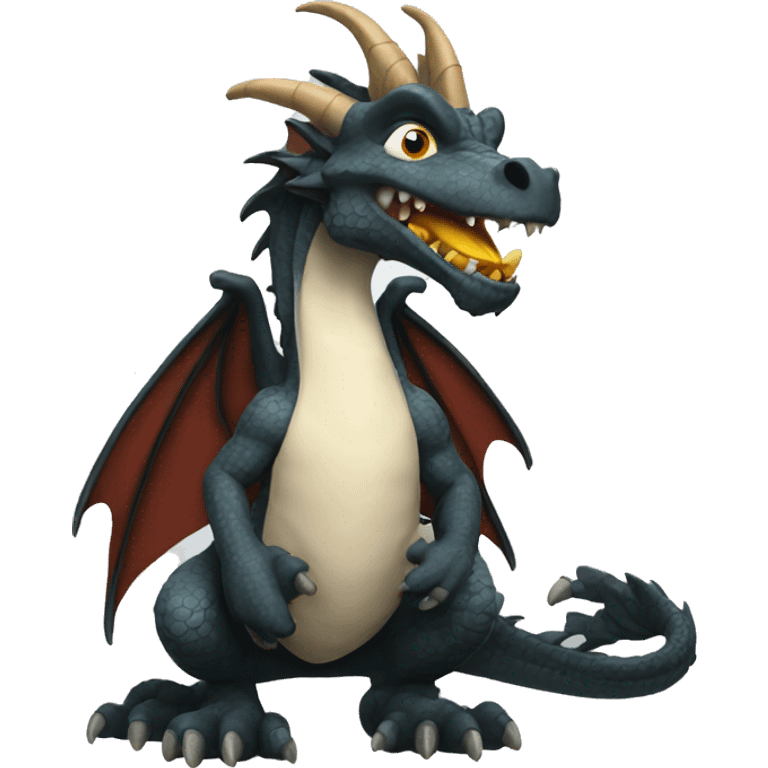 Krokmou dragon emoji