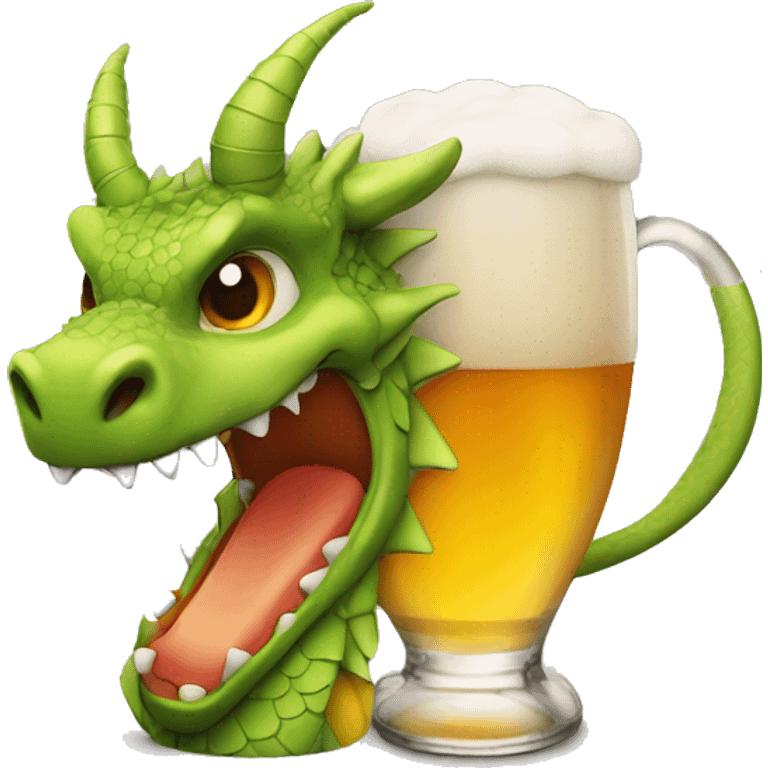 Dragon bière  emoji