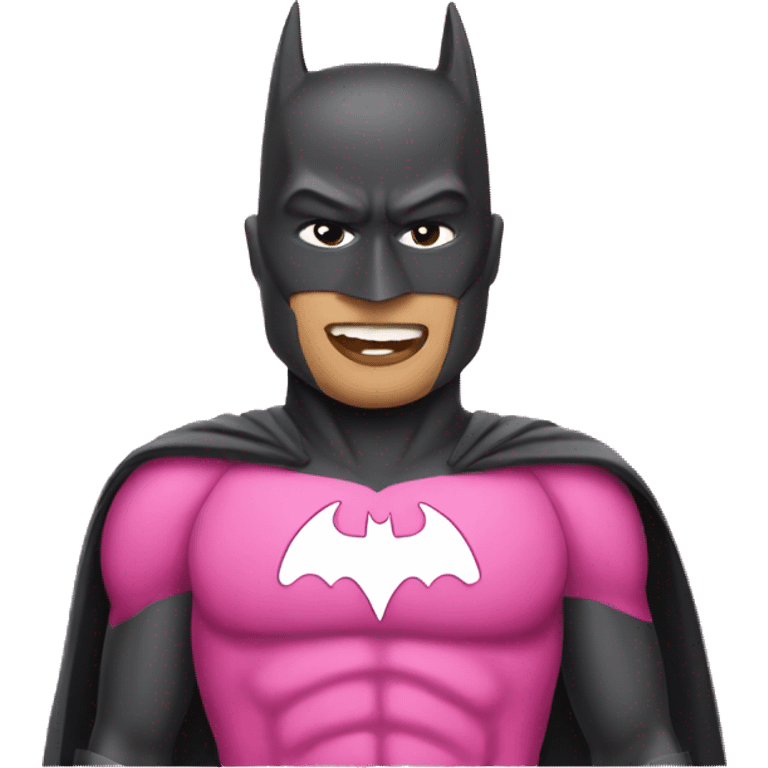 pink batman emoji