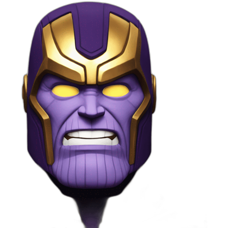 thanos without helmet emoji