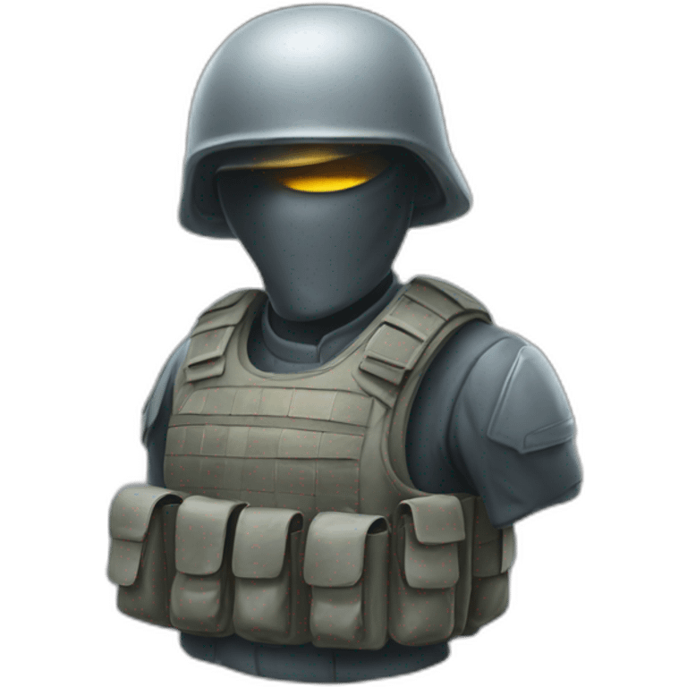 Ghost Soldier Simon Riley emoji