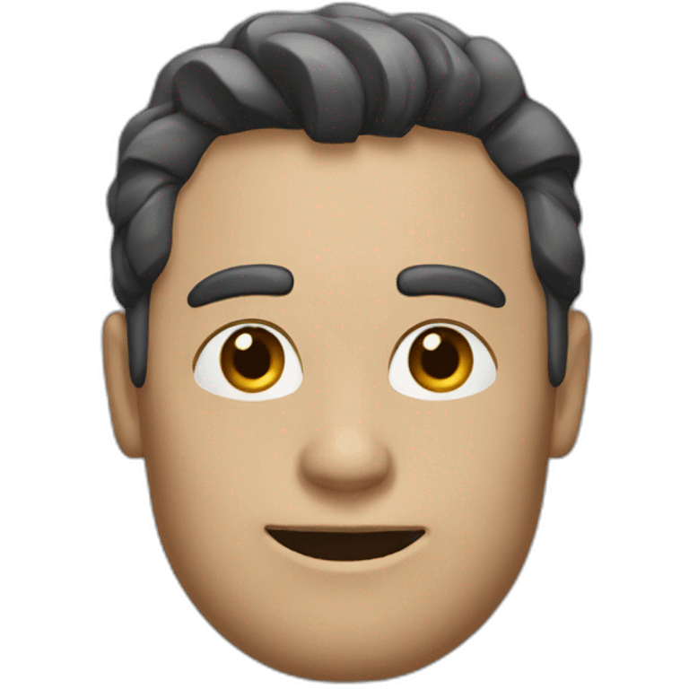 Character weman and man emoji