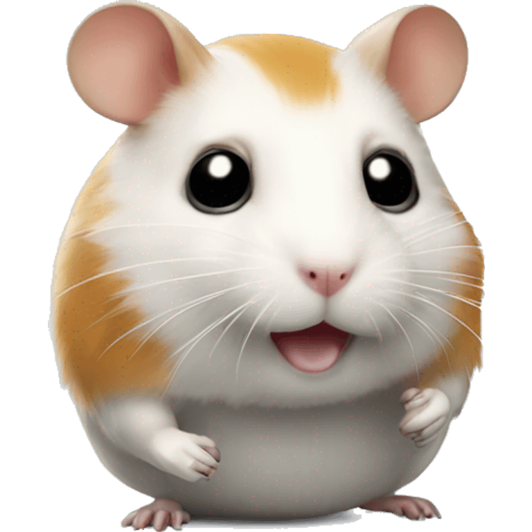 Hamster robot emoji