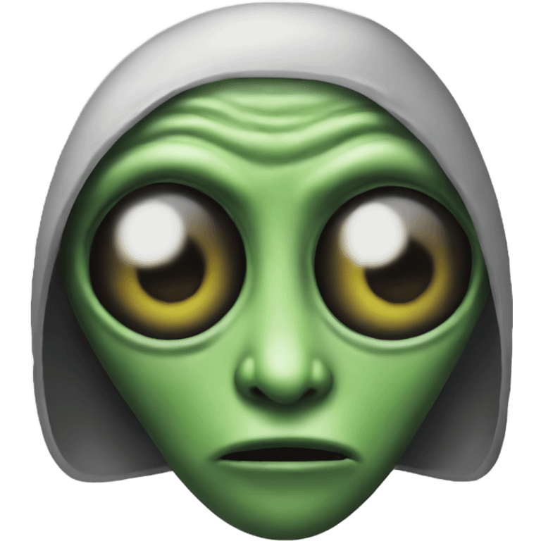 Dumb butt alien emoji