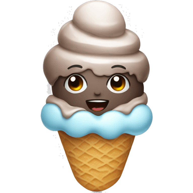 Ice cream emoji